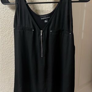 Fortune+Ivy Black Women's Blouse